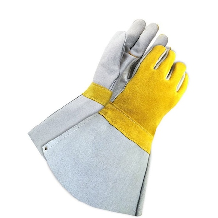 Bdg Split Cowhide Welder, PR, Universal(Slim Fit) PR 64-1-AG-W